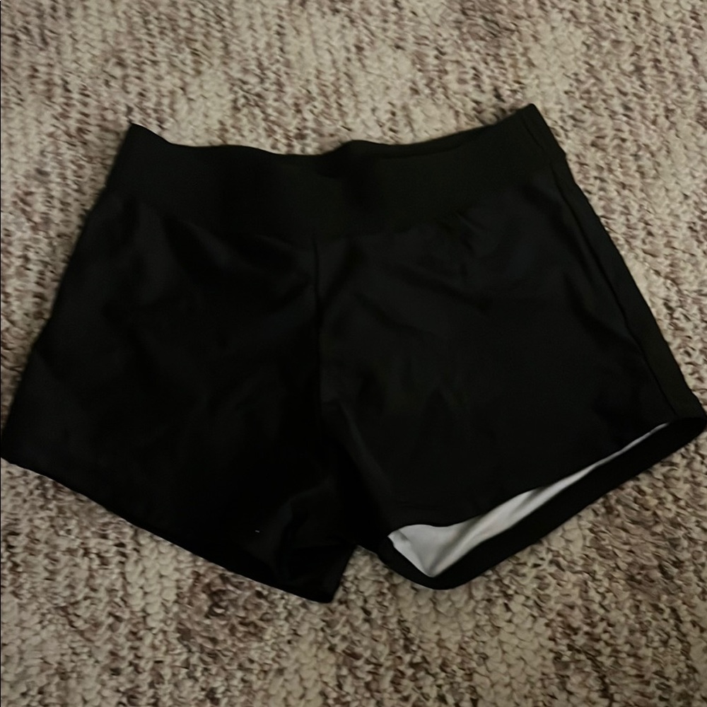 Black Women's Bathing Suit Shorts